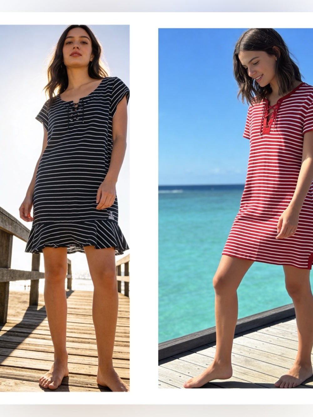 2 pack Chaps casual dresses size XL